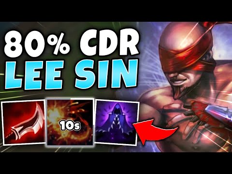 DISGUSTING URF LEE SIN PLAYS! THIS IS PEAK LEE MECHANICS (80% CDR)