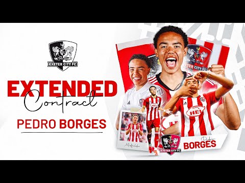 💬 Pedro Borges on signing a new City deal | Exeter City Football Club