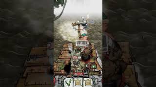 Protect Your Raft from INVASION in Trash Sailors! #Shorts