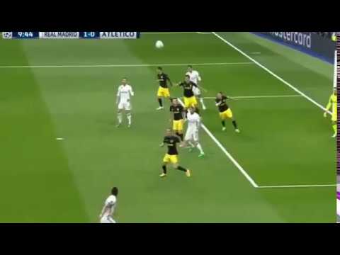 Cristiano Ronaldo goal vs Atletico Madrid  UCL 2017 1 0