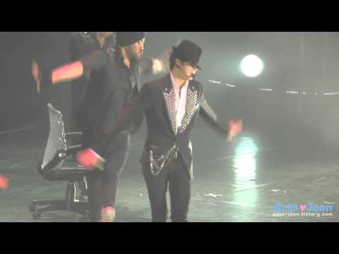 120818 MBLAQ THE BLAQ% TOUR IN TAIWAN - THUNDER SOLO STAGE