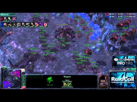RaidCall Pro Tips: EG.IdrA Shows A Quick +1 Armor Upgrades Build For Zerglings ZvZ