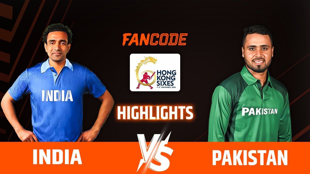 India vs Pakistan | Hong Kong Sixes | 2024 | Highlights