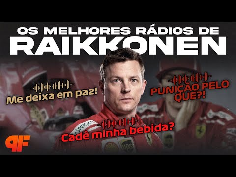 OS MELHORES E MAIS ENGRAÇADOS RÁDIOS DE KIMI RAIKKONEN - Primeira Fila