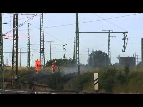 Wie Löscht man ein Böschunsgsbrand