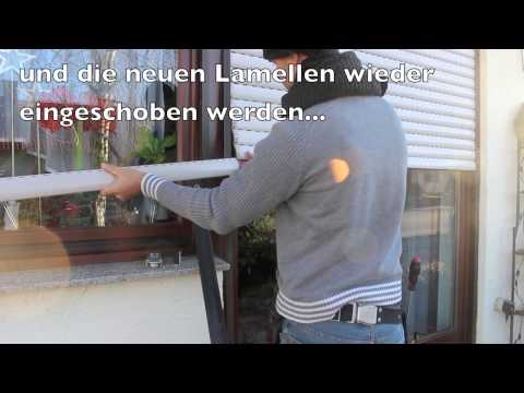 Rolladen Lamellen austauschen ohne Deckel zu öffnen, Option #1, Neubau Rollladen #8