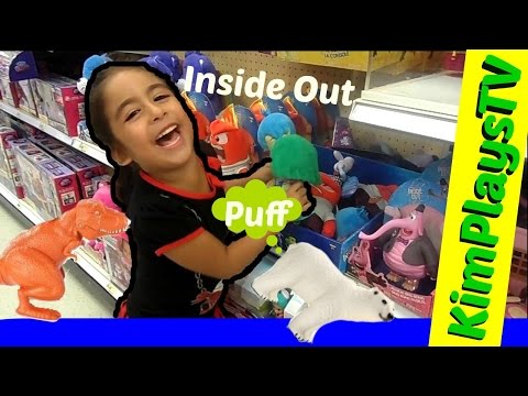 Inside Out, Ferocious Dinosaur, and A Farting Polar Bear at the Store Video