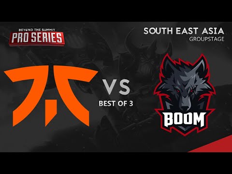 Fnatic vs Boom Esports Game 1 (BO3) | BTS Pro Series: SEA