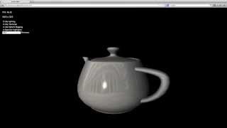 UIUC CS 418 MP3 Teapot
