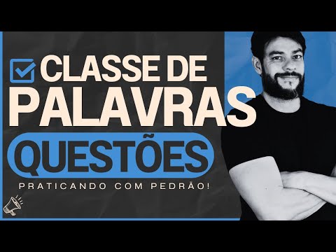 ❌✅QUESTÕES de CLASSES de PALAVRAS para CONCURSOS |  Português com PEDRÃO!