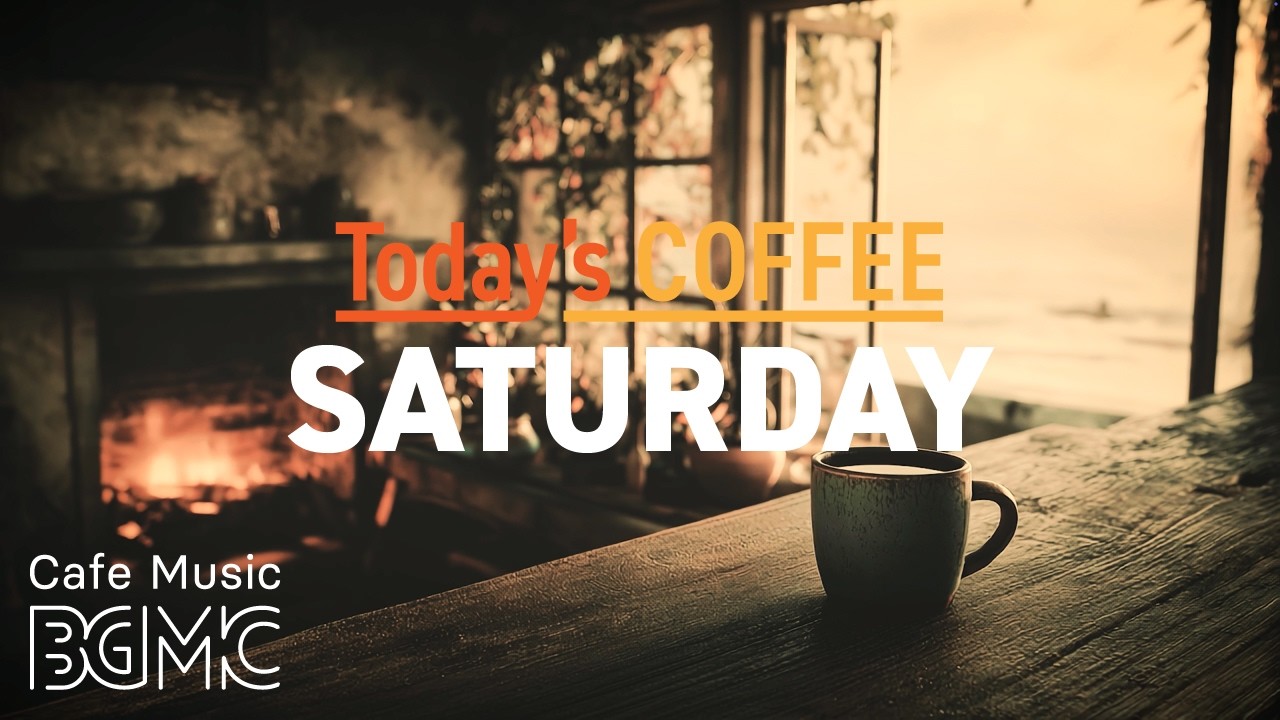 Today's COFFEE SATURDAY: Slow Hearth Cafe Jazz ☕ Warm Piano & Soft Bossa Nova for Saturday Brunch