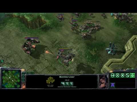 Thor vs battlecruiser - starcraft 2