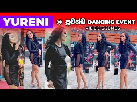 Yureni Noshika Hot Outfit at Prachanda Dance Event
