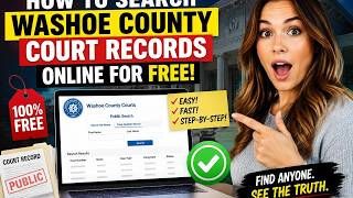 How to search Washoe County court records online for free