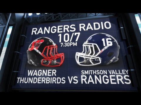 Wagner Thunderbirds vs Smithson Valley Rangers - Sept 23, 2016 7:30PM