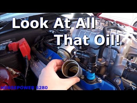 Shelby GT500 JLT Oil Separator