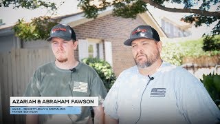 Azariah and Abraham Fawson Make Up a Unique Driving Team