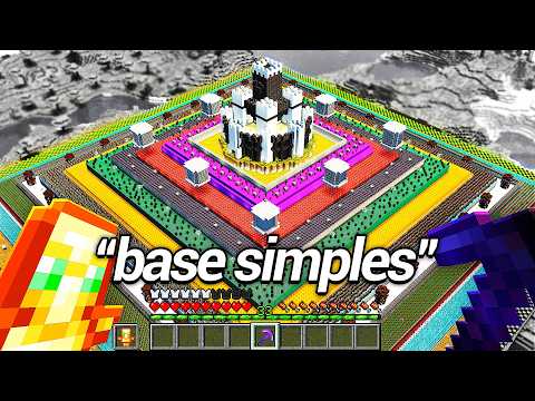 Você consegue construir a base MAIS segura do Minecraft?