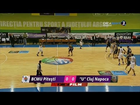 BCM U Pitesti vs. "U" BT Mobitelco Cluj 16.11.2013 Full Game