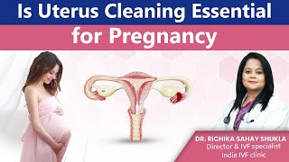 Is Uterus Cleaning Essential for Pregnancy? Dr. Richika Sahay Shukla | India IVF Clinic