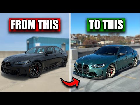 Einen BMW G80 M3 in 10 Minuten bauen