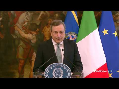 20 Maggio 2022   Draghi   ''dobbiamo portare mosca al tavolo dei negozia''