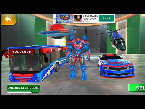 Mars Battle Bus Robot Game 3D Android Gameplay#9