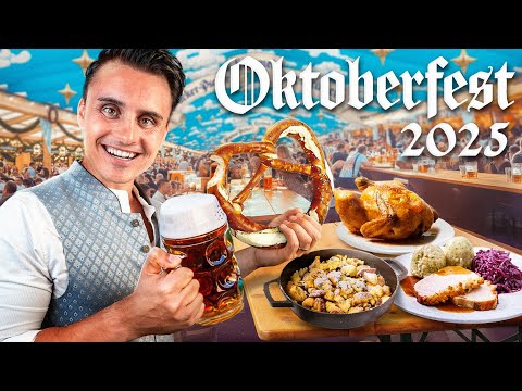 Ich esse ALLES auf dem Oktoberfest 2025! 😍🍻