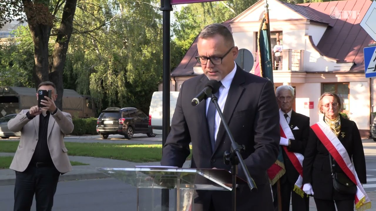 86. rocznica agresji ZSRR na Polskę | uroczystość w Sieradzu