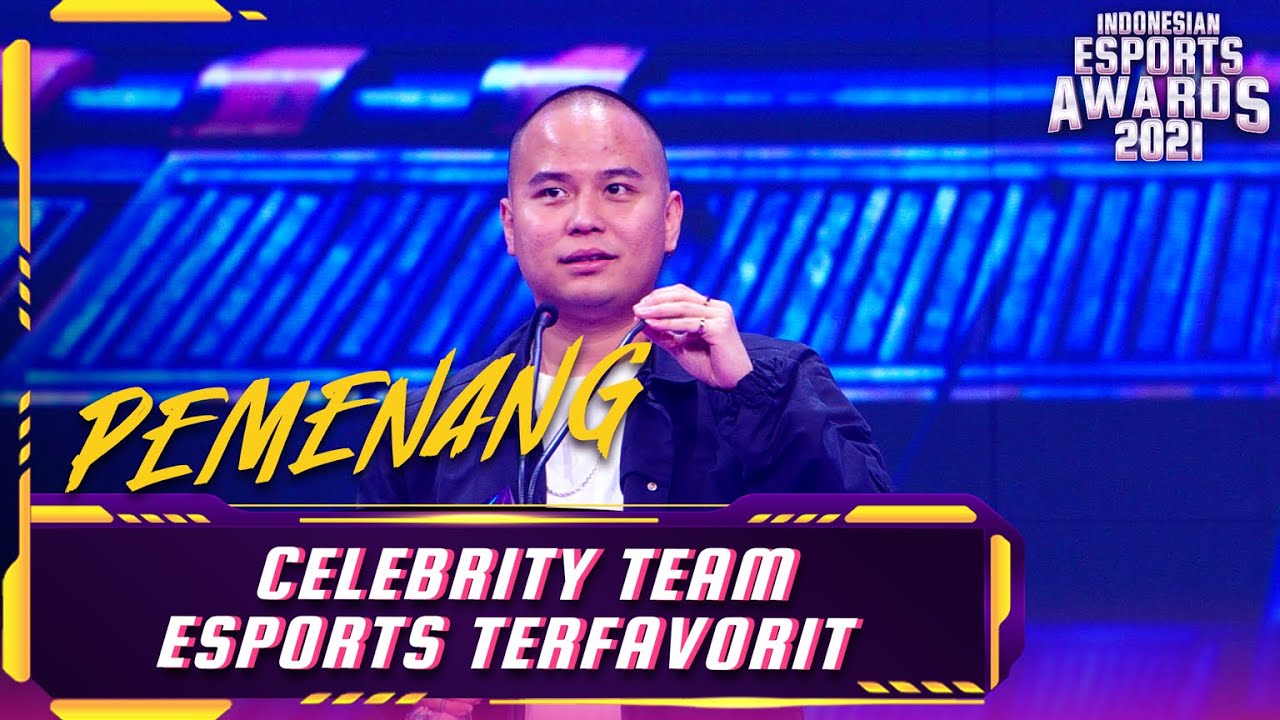 CELEBRITY TEAM ESPORTS TERFAVORIT | INDONESIAN ESPORTS AWARDS 2021