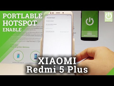 How to Allow Portable Hotpspot in XIAOMI Redmi 5 Plus