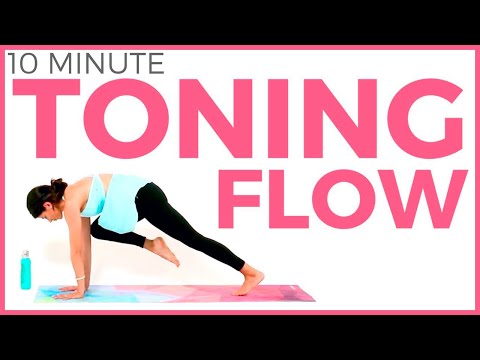 Yoga for Weight Loss & TONING | 10 minute Power Yoga Workout