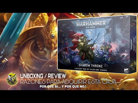 WAR HAMMER 40K - KILL TEAM: ( SHADOW THRONE.) UNBOXING/REVIEW. ESPAÑOL.