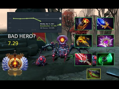 Master Tier Broodmother - People who thinks Broodmother is weak are dumb - Immortal (0021)