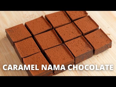SALTED CARAMEL NAMA CHOCOLATE!