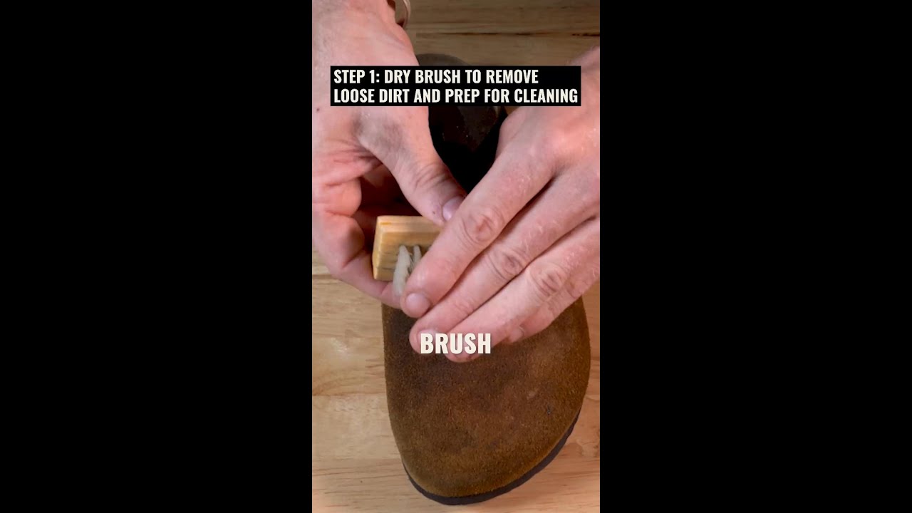 How to clean your Birkenstock Bostons