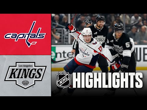 Capitals vs. Kings | NHL Highlights | December 02, 2025