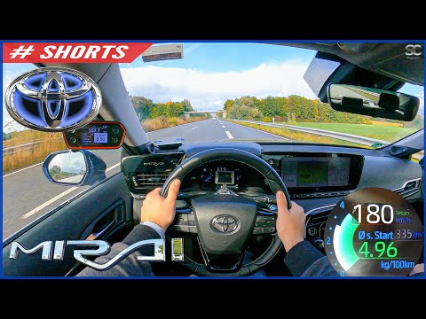 Thumbnail for 2021 Toyota Mirai Hydrogen - Top Speed Drive POV | #SHORTS by GAZ, Toyota, Toyota Mirai, Car