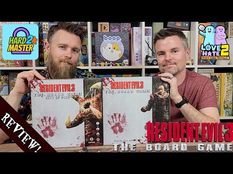 Resident Evil 3 & City of Ruin Expansion - Review & Comparison To The Video Game! @Steamforged