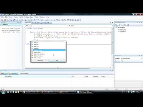 Visual Basic 2008 Mp3 Player
