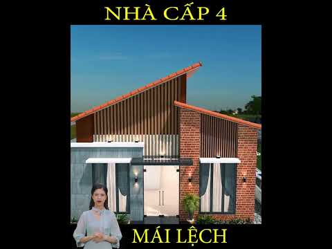 Nhà Cấp 4 Mái Lệch Hiện Đại Tại Tiền Giang | Nhà Cấp 4
