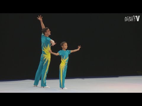 Sachsenpokal Riesa 2012 Age Group Dynamic Men's Pair Turkmenistan - Shevchukov, Kostyayaev