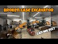 Part 2 On Case CX300D Arm And Bucket Repair With A New Tool