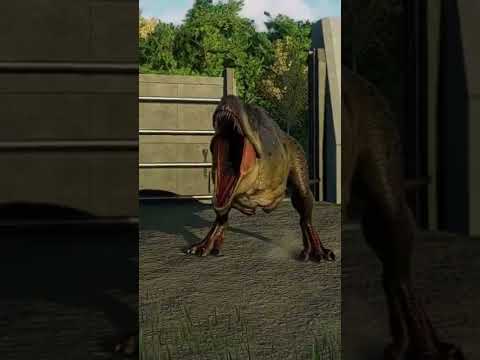 ACROCANTHOSAURUS RELEASE ANIMATION - Jurassic World Evolution 2