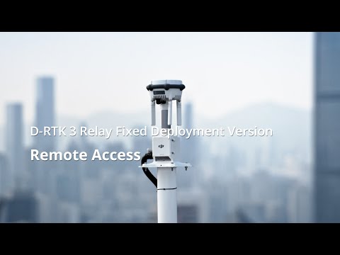 D-RTK 3 Relay Feste Bereitstellungsversion | Fernzugriff