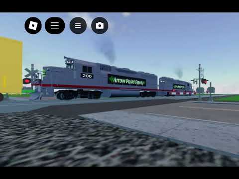 APR L678-91 Local Train to ReedBuck Crosses 13th Street