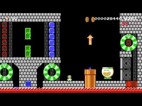リンクで乗り込め クッパ城 by leemo_0815 - Super Mario Maker 2 - No Commentary 1ca