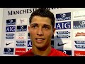 Cristiano Ronaldo's Interview After Scoring His First Hattrick For Manchester United (2008)