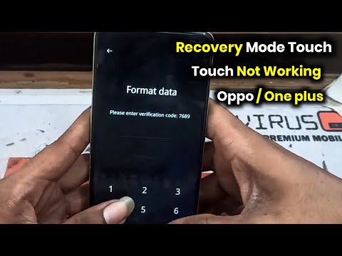 Recovery Mode Touch Not Working Oppo / One plus | Hard Reset Not Working One plus