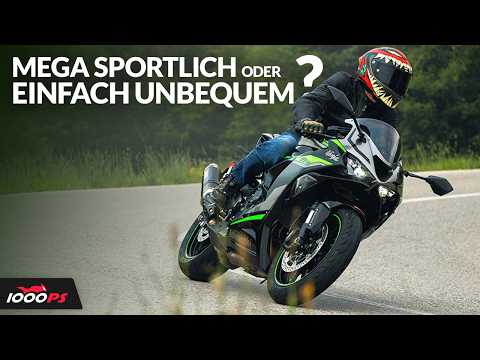 600er Supersport Traummotorrad?! Kawasaki Ninja ZX-6R Landstraßen Test 2024